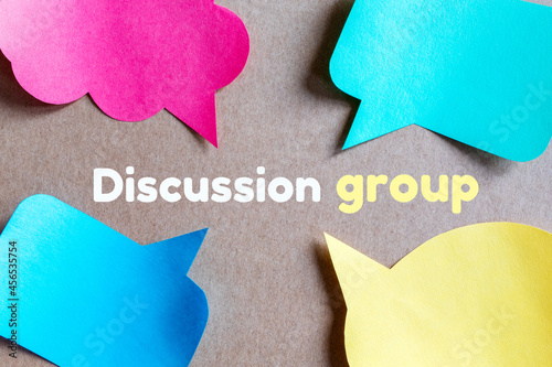 Discussion group concept, negotiation and teamwork