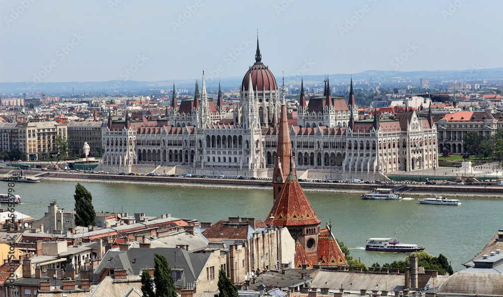 Obraz premium budapest parliament
