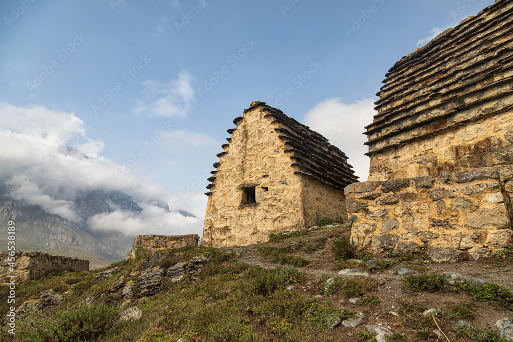 The City of the Dead is a place of burial of ancestors in Caucasus