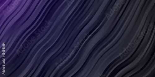 Dark Purple, Pink vector backdrop with circular arc.