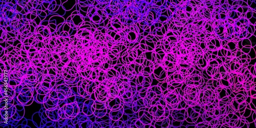 Dark red vector pattern with abstract shapes.