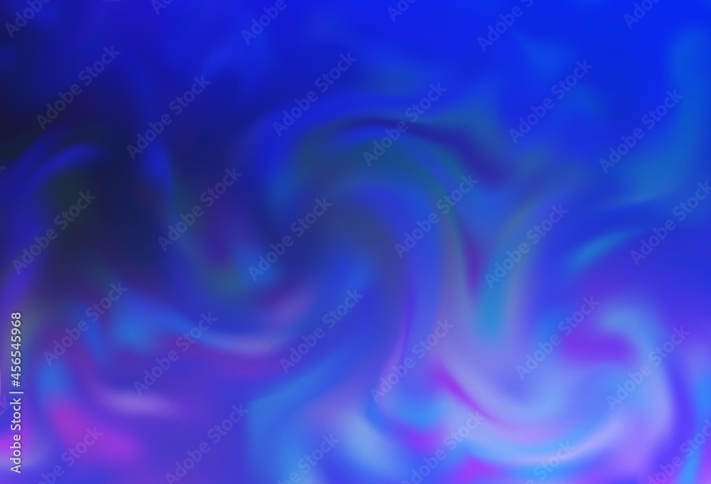 Fototapeta premium Light Pink, Blue vector blurred template.