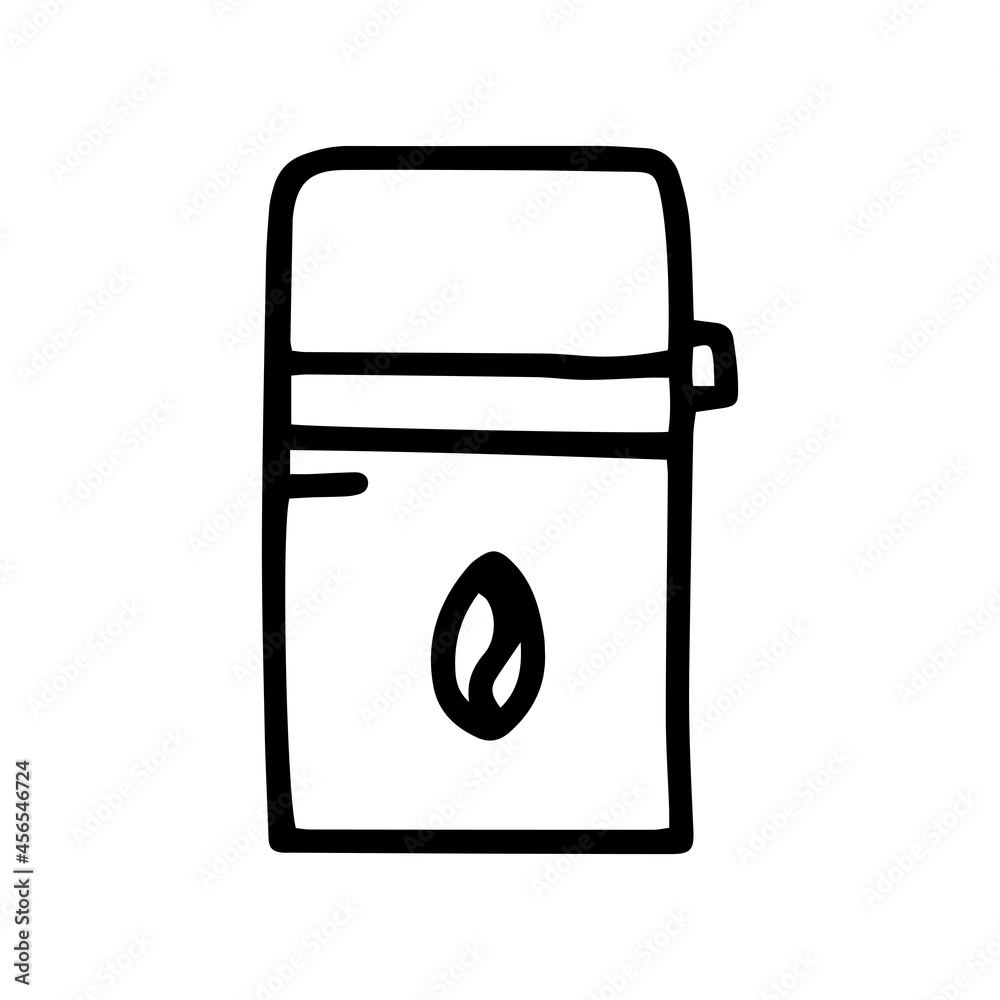thermos line vector doodle simple icon design thermos line vector doodle simple icon design