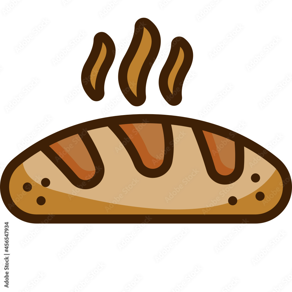 bread Two Tone icon bread Two Tone icon