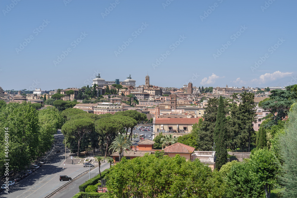 City of Rome from the Aventino Hill