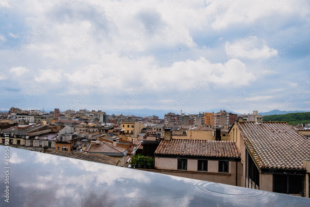 Girona city view