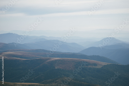 beautiful mountains. Ukrainian Carpathian Mountains