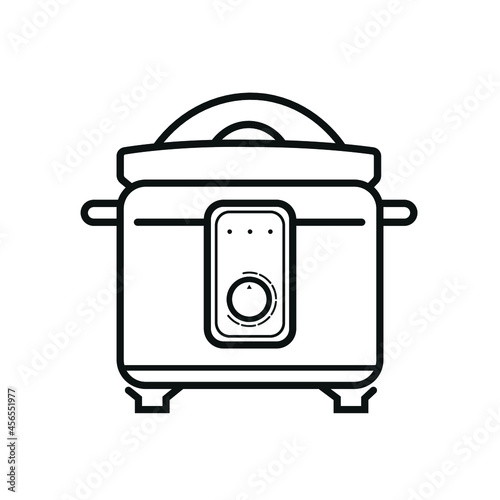 Pressure cooker icon for beans