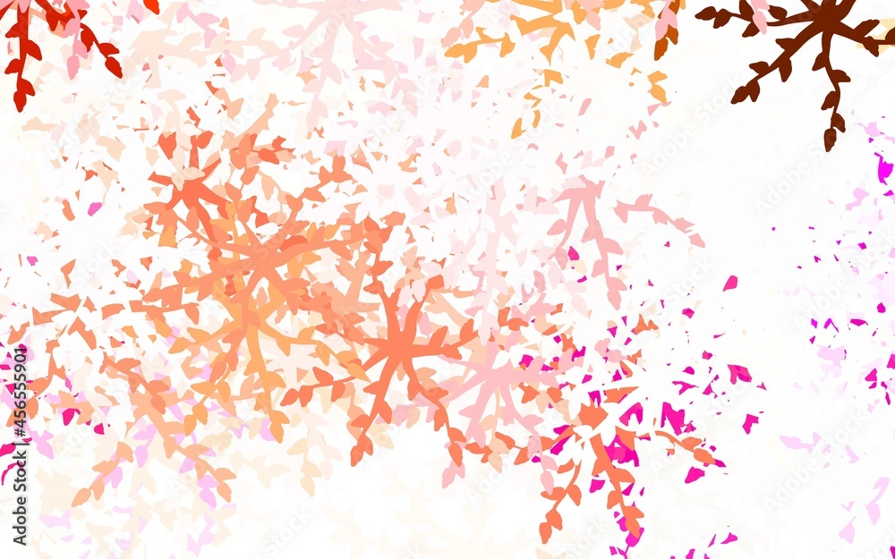 Light Red vector pattern with random forms. Light Red vector pattern with random forms.