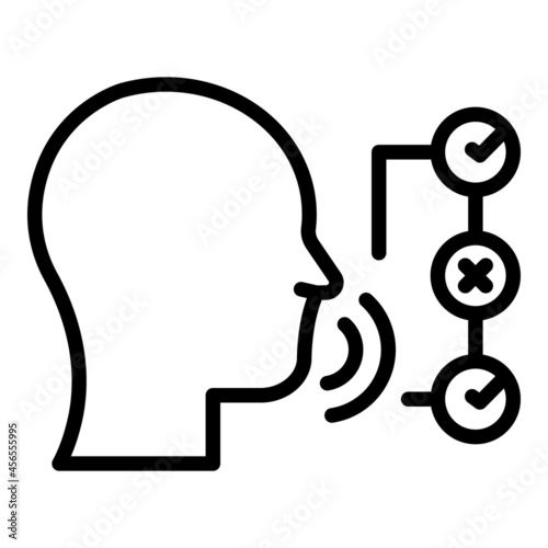 Challenge stereotypes icon outline vector. Gender inequality. People gap