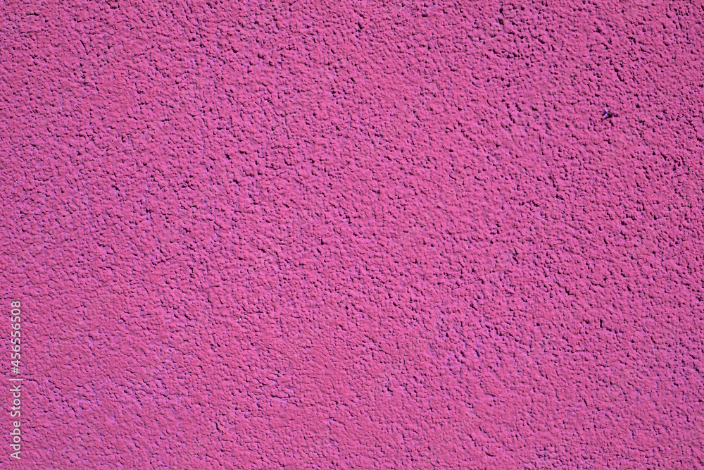 Fototapeta premium Rough grunge surface with pink plaster. Texture surface background