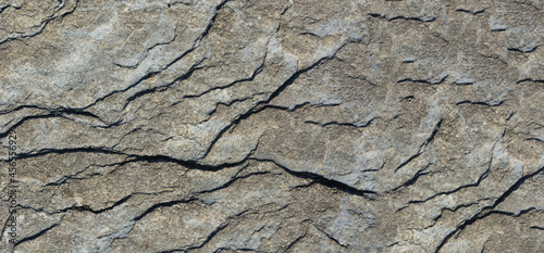 Rock surface with marks