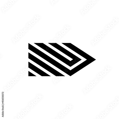 Geometric Bullet Logo