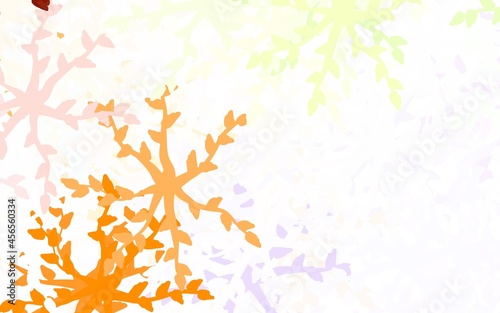 Light Multicolor vector pattern with random forms.