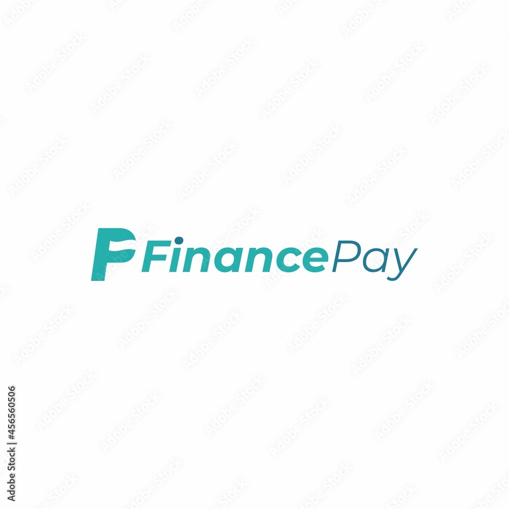 FP Finance Pay Logo Design Vector