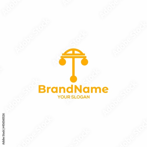 T Pawn Symbol Logo Design Vector