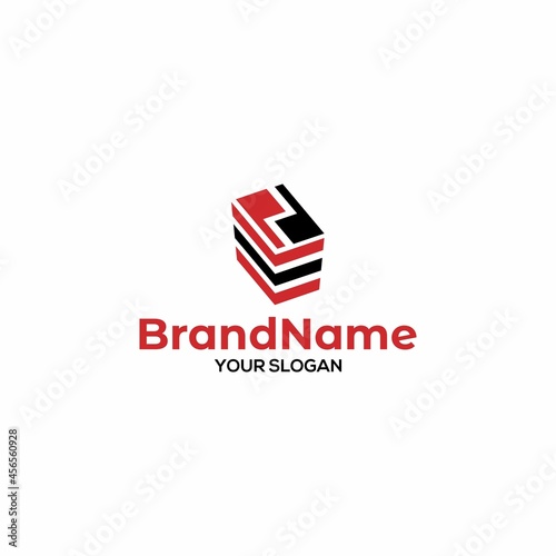 PD Building Logo Design Vector