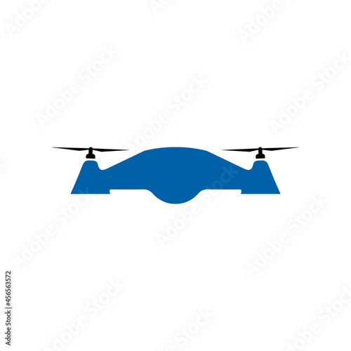 Drone icon, UAV logo company. isolated on white background..