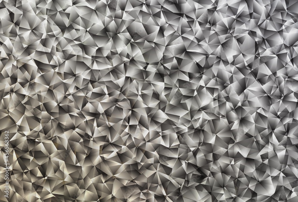 Light Gray vector low poly background. Light Gray vector low poly background.