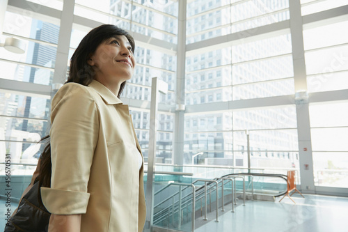 Photography Portrait of woman in Staten Island Ferry terminal