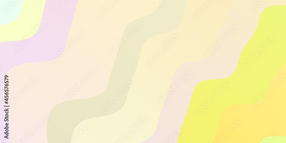Light Pink, Yellow vector texture with circular arc. Light Pink, Yellow vector texture with circular arc.
