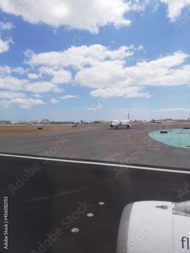 Airport und Flugzeug