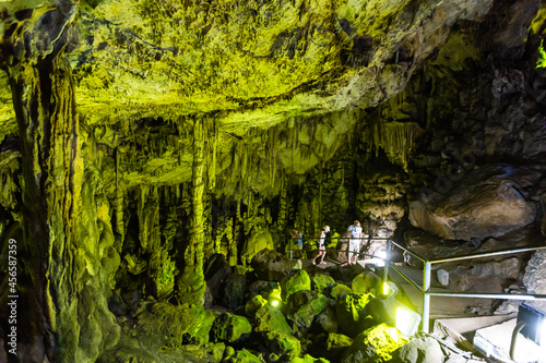 Dikteo Andro Cave also known as birth place of Zeus in Crete  Greece.