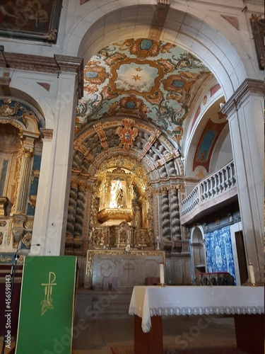 interior of the church of st john the baptist