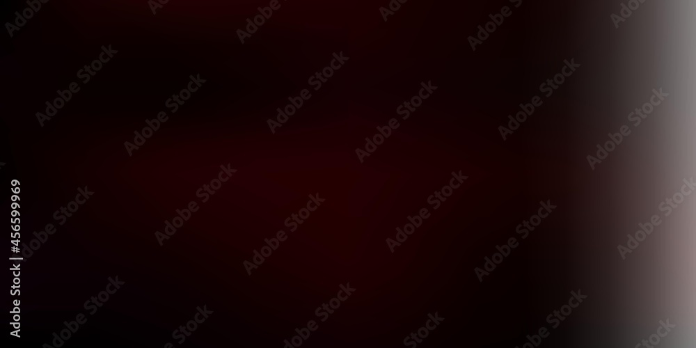 Dark red vector gradient blur pattern.