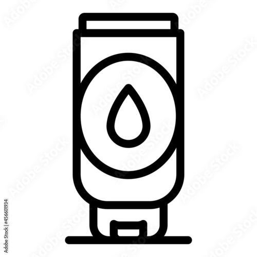 Hairstyling cream icon outline vector. Hair care. Beauty salon