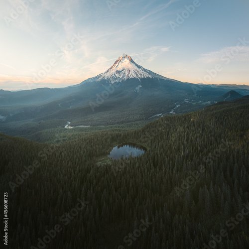 Epic Mount Hood Oregon Snow Capped Volcano Mountain