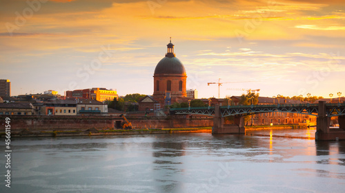 Dome de la Grave - hospital of Toulouse in Southwest France on the bank of the Garonne.