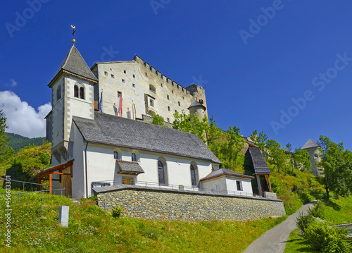 Castle Heinfels in the Austrian state of Carinthia. photo