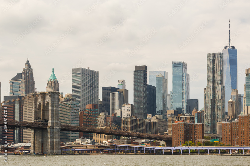 NYC Skyline and Brooklyn Bridge3