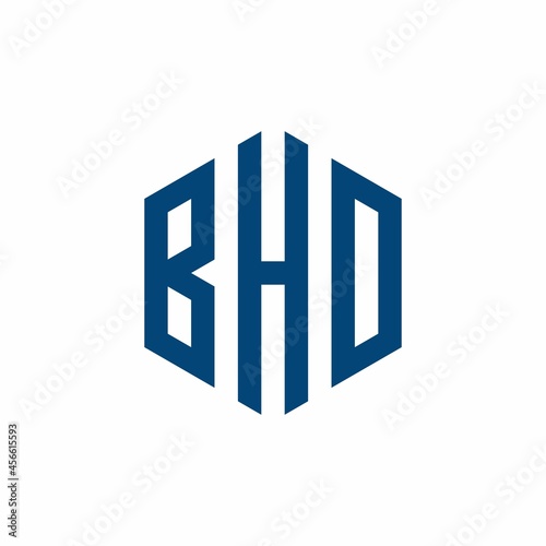 BHD Initial three letter logo hexagon Free Download BHD Initial three letter logo hexagon - GFXLoad