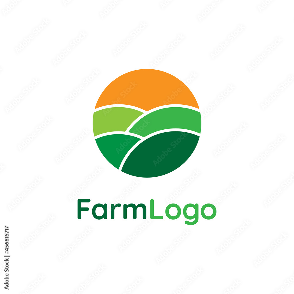 simple and unique farm logo design simple and unique farm logo design