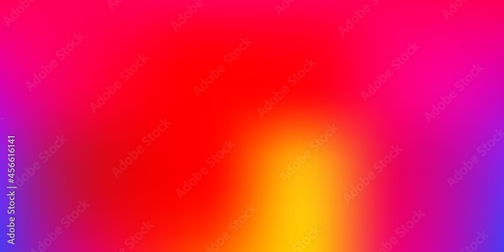 Light Red, Yellow vector gradient blur texture. Light Red, Yellow vector gradient blur texture.
