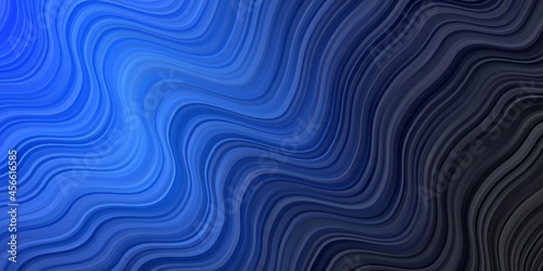 Dark BLUE vector template with wry lines.
