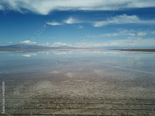 Wallpaper Mural amazing flooded salt flats with mirror effect in Argentina Torontodigital.ca