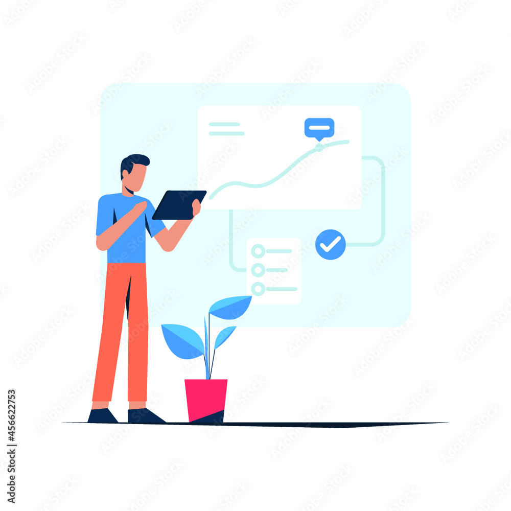 illustration of a person with a briefcase illustration of a person with a briefcase