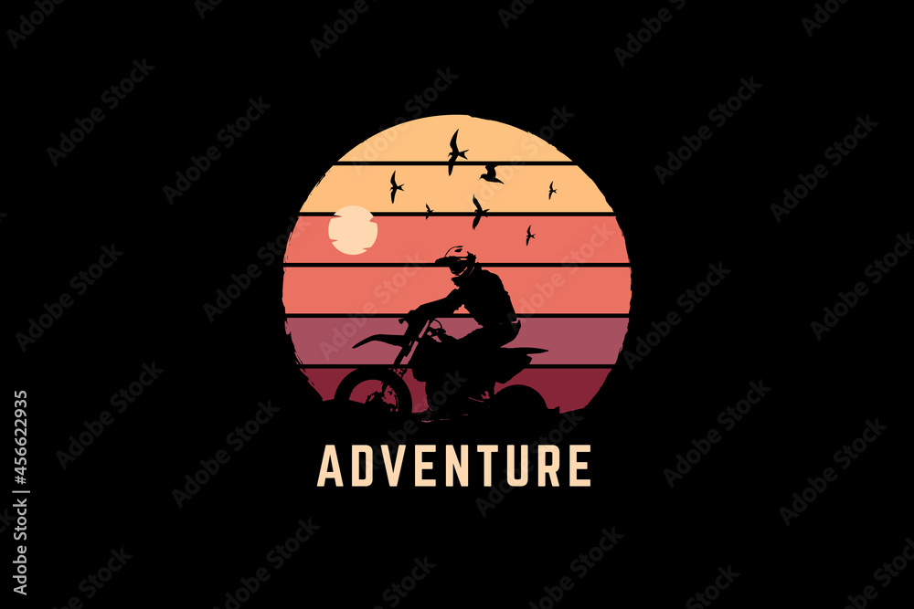 Adventure,t-shirt merchandise silhouette mockup typography [Converted]