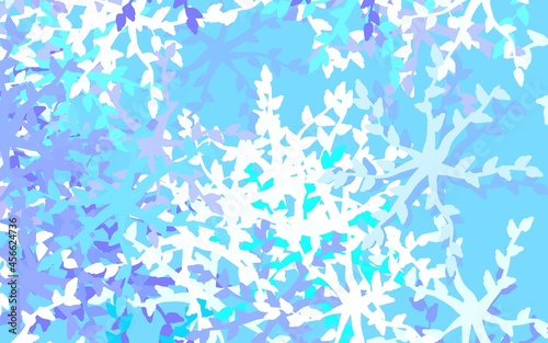 Light Blue, Green vector texture with abstract forms.