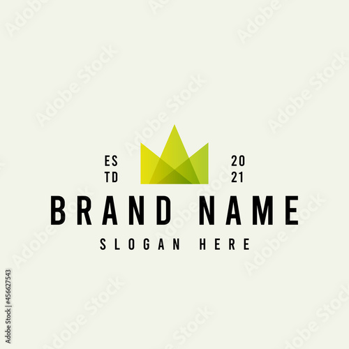 Crown colorful logo design premium vector Free Download Crown colorful logo design premium vector - GFXLoad