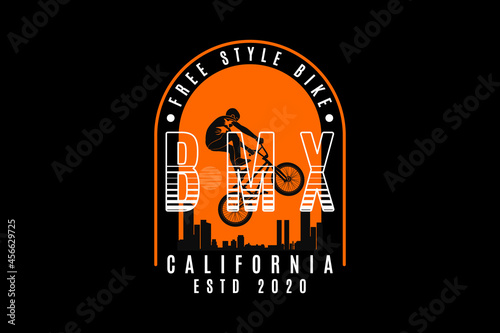 .BM free style bike, design sleety style