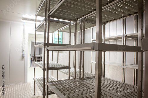 Large fridge designed as a workspace