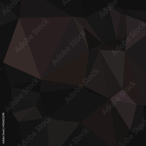 Abstract square sized low poly geometric background, seamless square sized low poly patern vector design concept. Used for background, social media post background, thumbnail background.