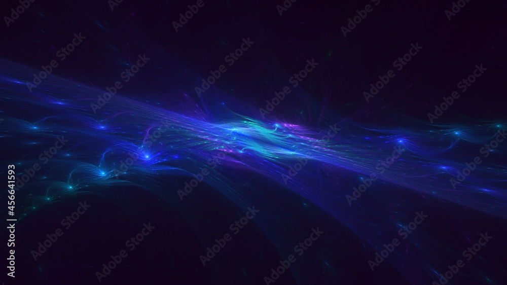 3D rendering abstract colorful fractal light background 3D rendering abstract colorful fractal light background