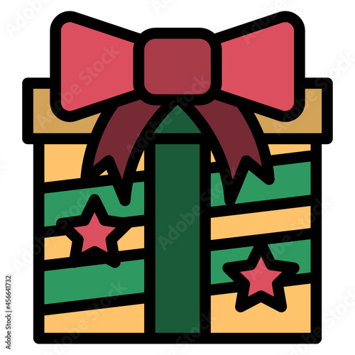 giftbox line icon