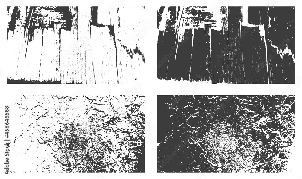 Dirty grunge texture background set of four Dirty grunge texture background set of four