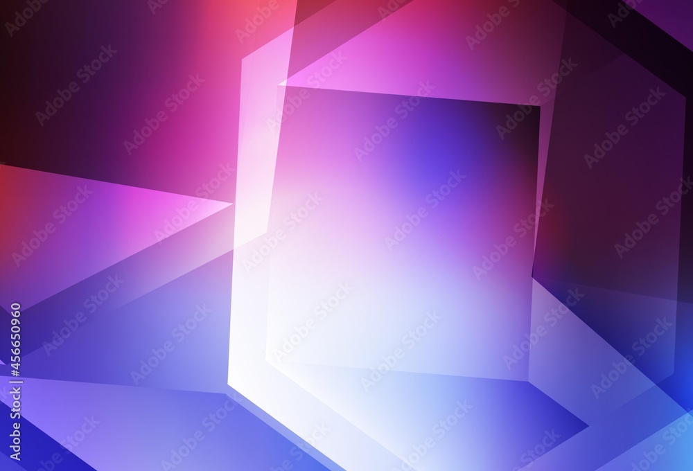 Light Blue, Red vector abstract polygonal background. Light Blue, Red vector abstract polygonal background.